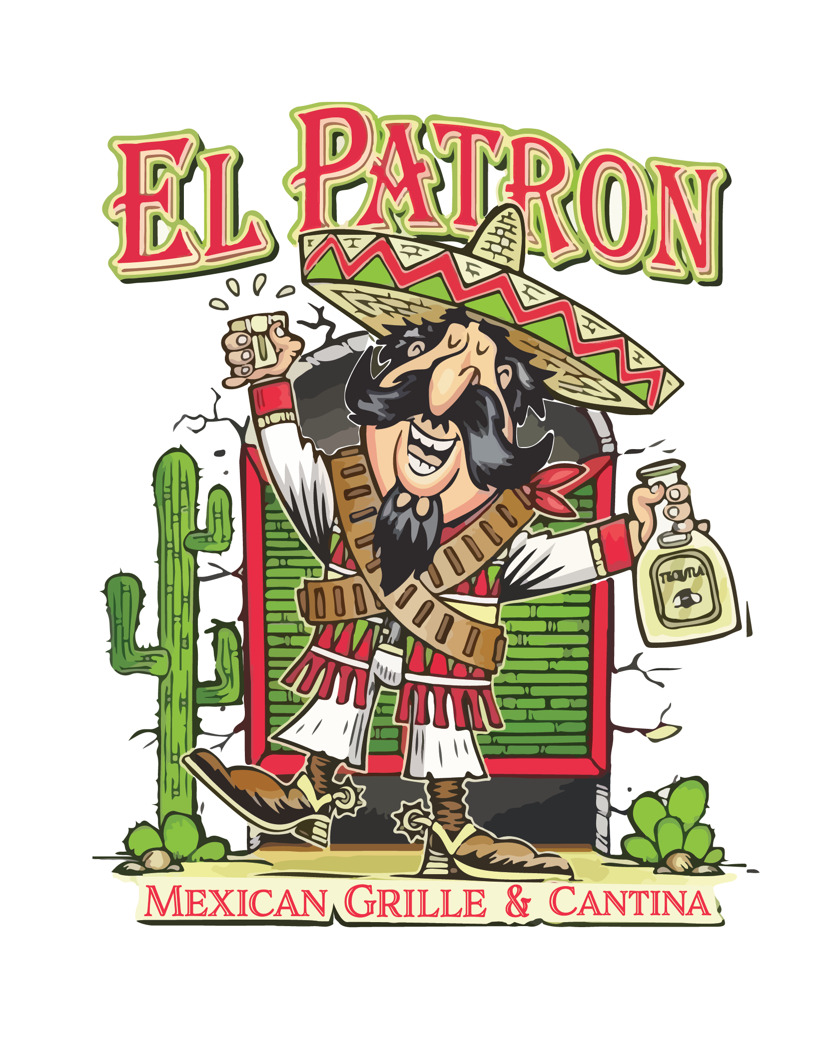 El Patron Mexican Grill & Cantina logo