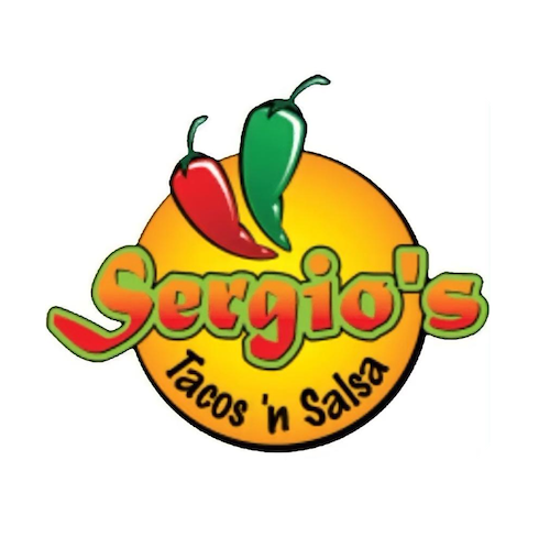 Sergio's Tacos 'n Salsa logo