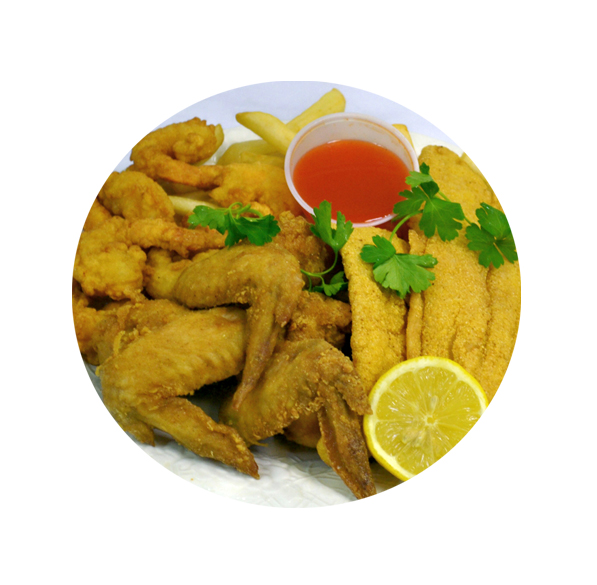 Tilapia Fish and Chicken