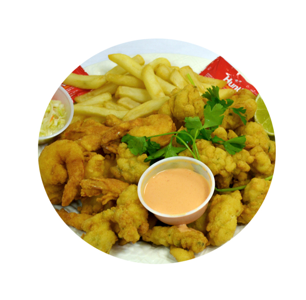 Tilapia Fish and Chicken